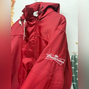 Budweiser Crimson Hooded Jacket